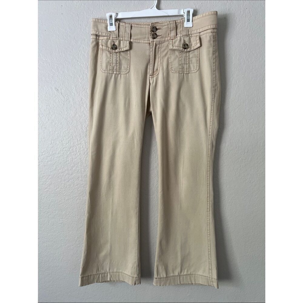 Like New! SUNDANCE Boot Cut Cream Pants in Size 8